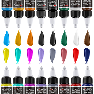 acheter L'encre de tatouage imperméable 1/2 oz Pigments de tatouage pour le maquillage permanent fabrication en ligne