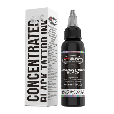 acheter 60 ml d'encre noire professionnelle concentrée pour tatouage fabrication en ligne