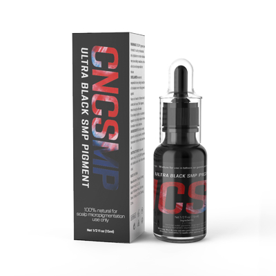 Encrée CNC SMP Encrée de micropigmentation du cuir chevelu Encrée noire en micro pigment