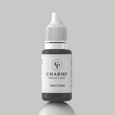 Pigment pour tatouage de sourcils au café noir 15 ml pour maquillage permanent Pigment pour lèvres