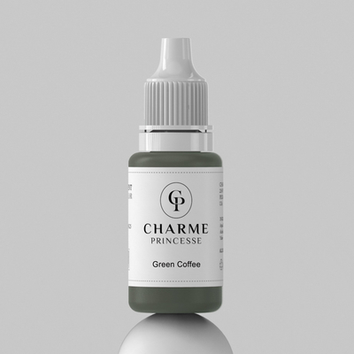 Pigments pour le maquillage permanent du café vert 1/2 oz Pigments pour les lèvres Pmu