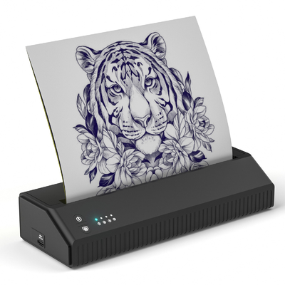 App Control Machine de transfert de tatouage 2500mAh 203dpi photocopieuse thermique tatouage