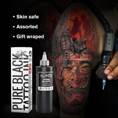 L'encre de tatouage végétale pure 240ML pour le salon de tatouage / l' artiste tatoueur