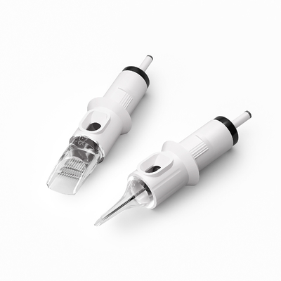 QUELLE RL Système de positionnement précis Aiguilles de tatouage Membrane coup de cheveux 50mm Modèles emballés RS RM M1 pour le maquillage permanent