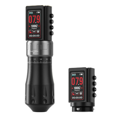 Machine de tatouage CNC en gros avec mémoire intelligente, mode économe en énergie, double batterie et écran numérique pour artistes professionnels