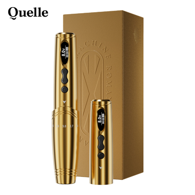 Machine de tatouage de maquillage permanent avec 2 piles stylo PMU Digital Eyebrow stylo de tatouage sans fil avec course réglable